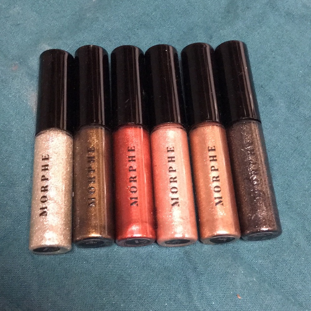 Morphe Metallic Liquid Eyeshadows